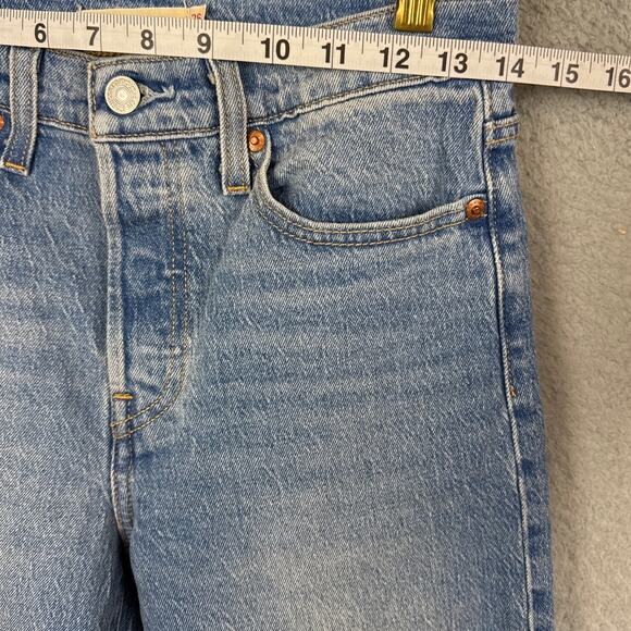 Levi's Premium Women's Wedgie Straight Denim Jeans Size 26 Lift And Flatter - Picture 6 of 12